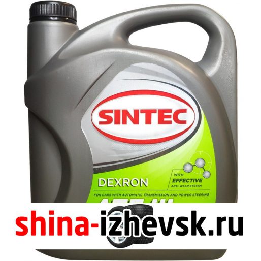 Трансмиссионное масло для автомобиля Sintec ATF III D 4л в Ижевске